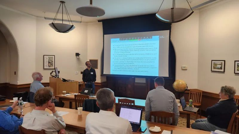 image from Académico Christian Salas-Eljatib expuso investigación en Simposio Internacional en Yale